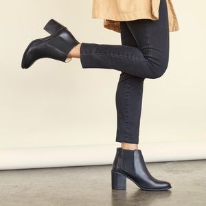 SOLD: Nisolo Heeled Chelsea Commuter Boot, Black